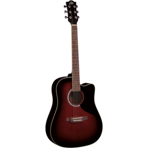 Eko Ranger CW EQ Red Sunburst VAN-3L Ex Demo