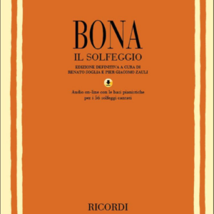 Bona Il Solfeggio Edizione Definitiva NR139167