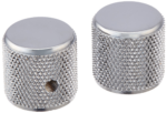 Fender Telecaster/Precision Bass Knobs Chrome