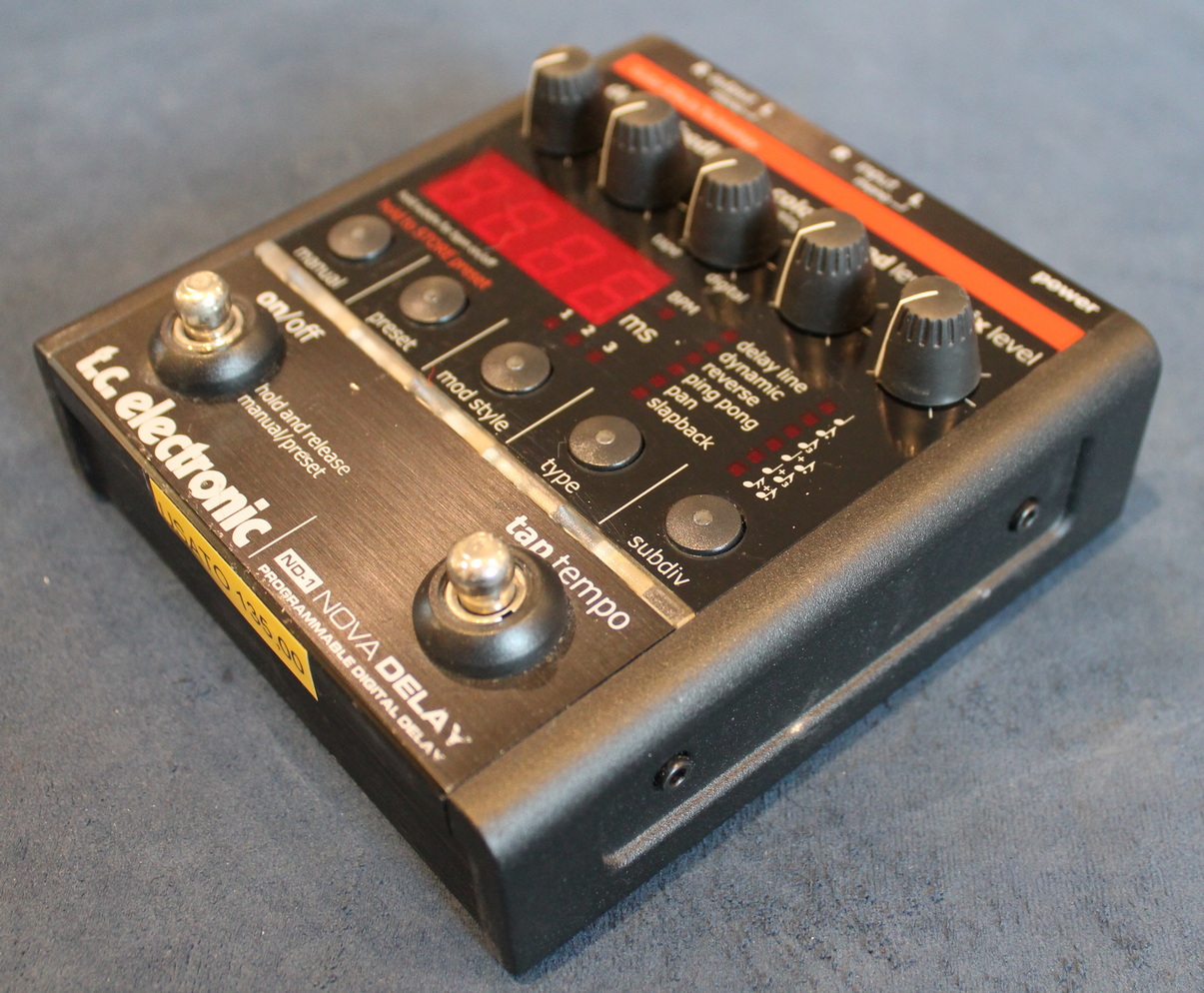 T.C. Electronic ND-1 Nova Delay USATO cod. 40726 - immagine 4