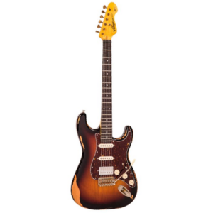 Vintage Electrics V6 HSS ICON Gloss Distressed Sunset Sunburst