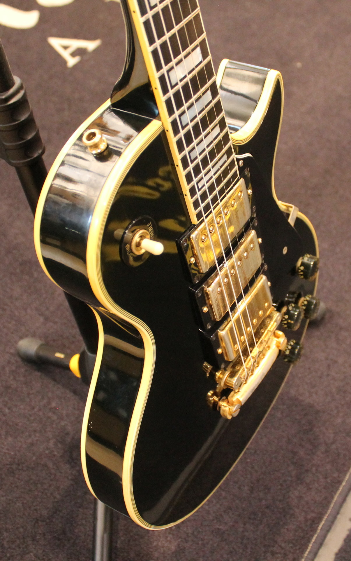 Gibson Les Paul Custom 3PU Ebony USATO - immagine 2