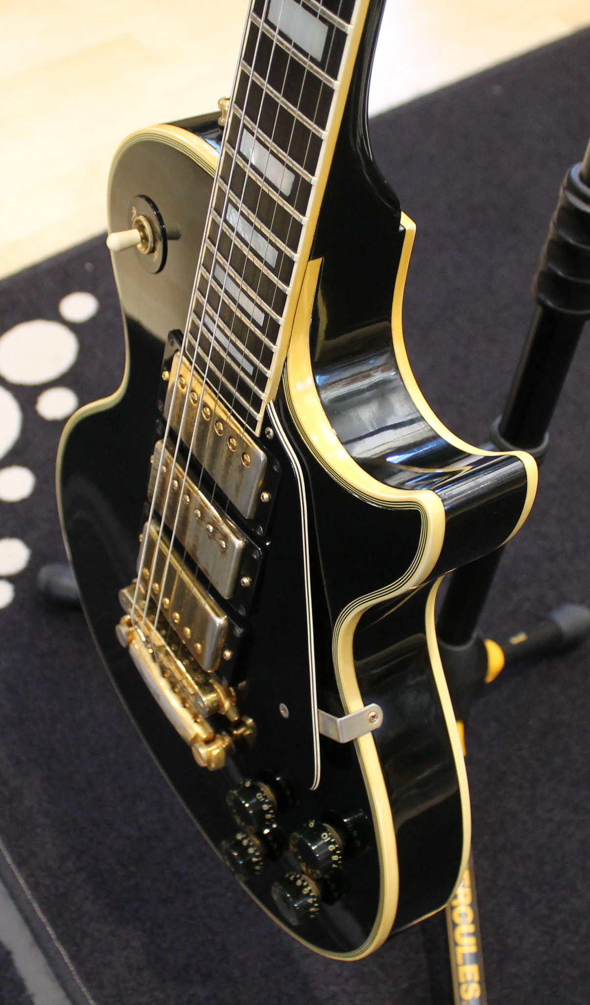 Gibson Les Paul Custom 3PU Ebony USATO - immagine 4