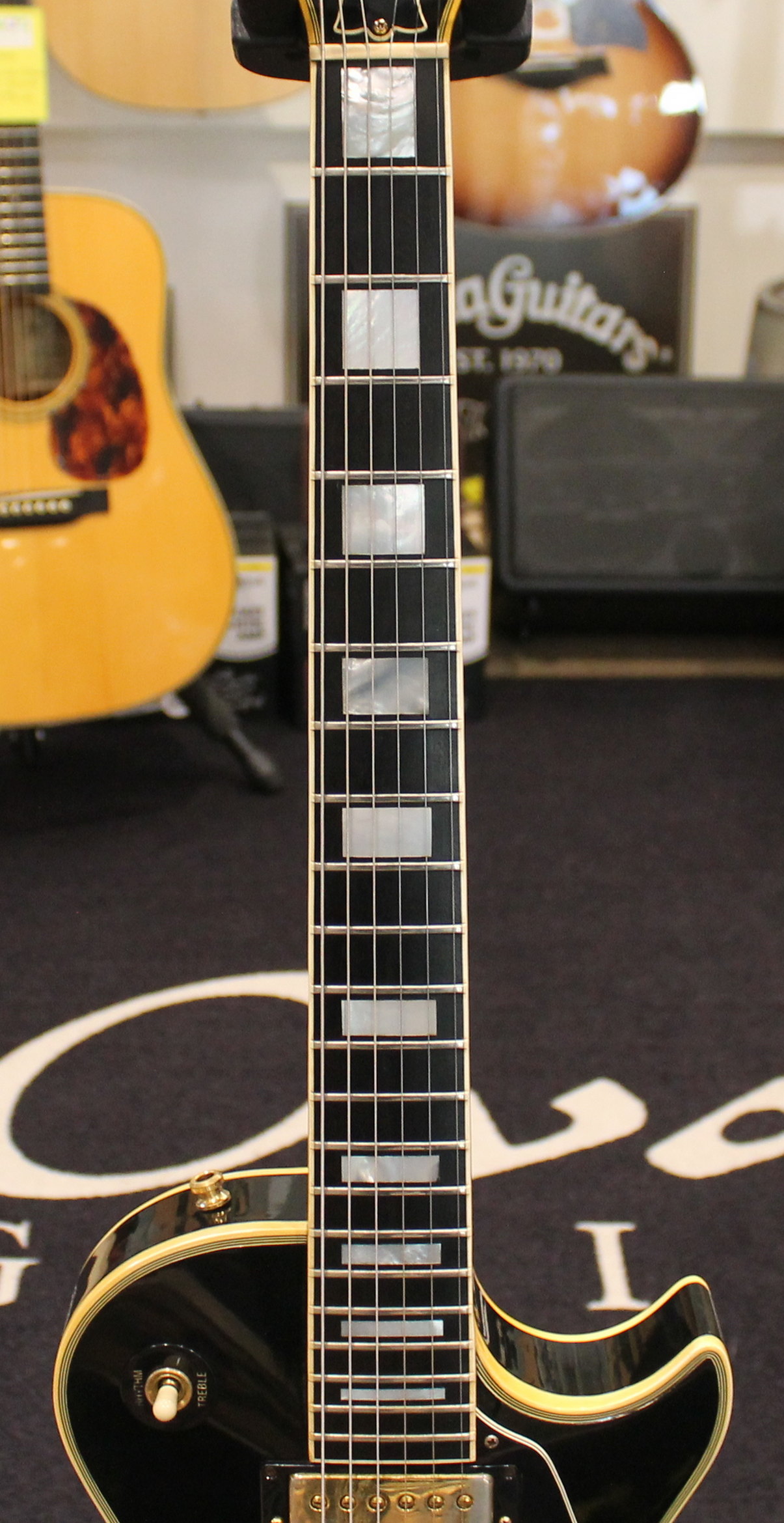Gibson Les Paul Custom 3PU Ebony USATO - immagine 6
