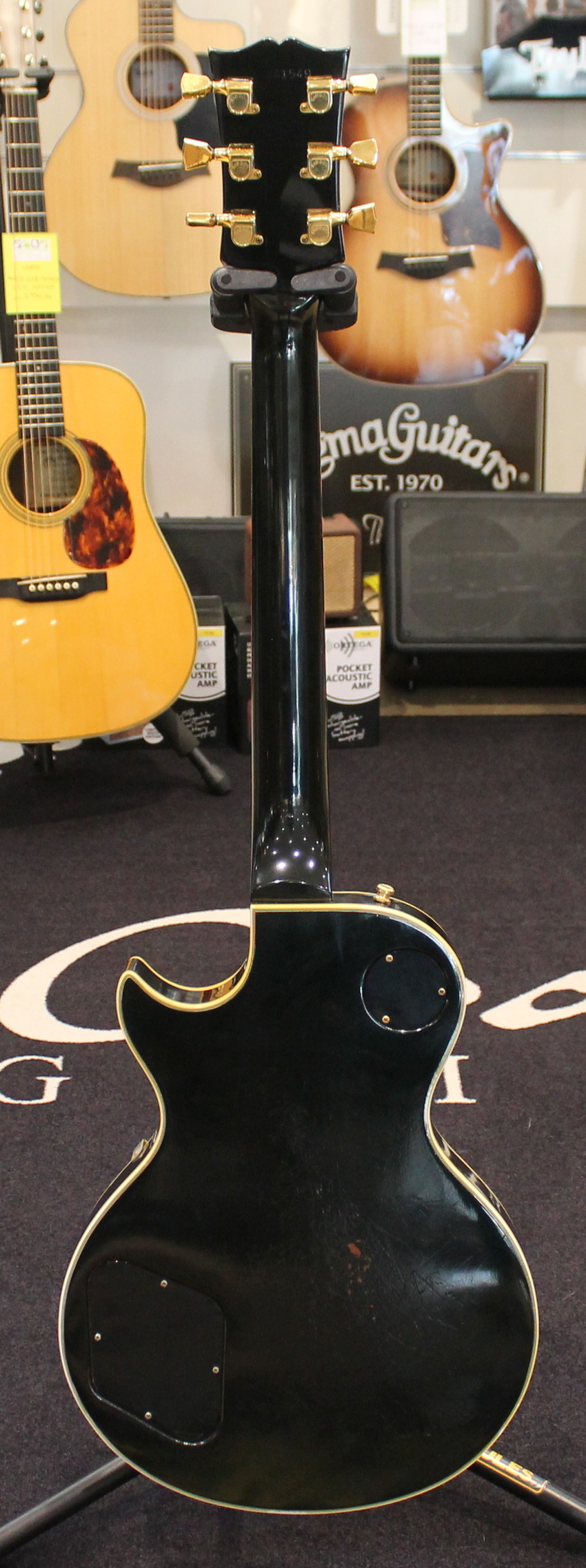 Gibson Les Paul Custom 3PU Ebony USATO - immagine 8