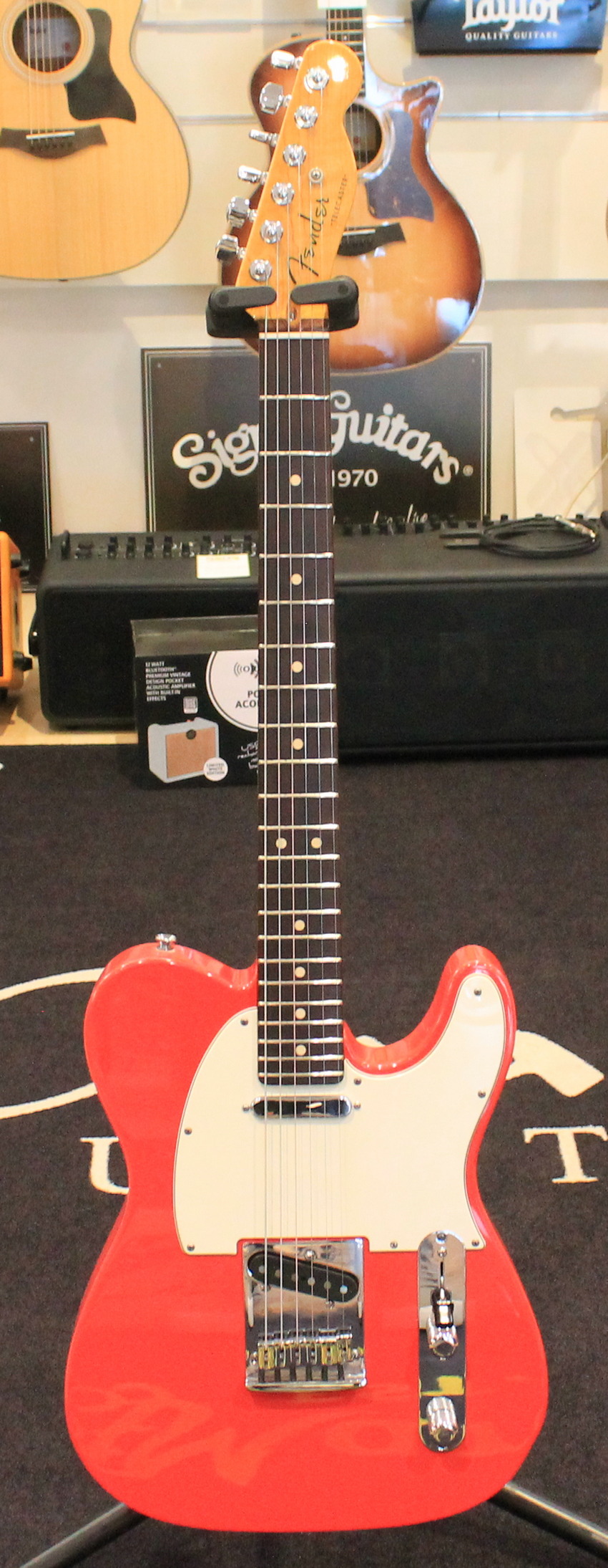 Fender Telecaster Custom Classic NOS Fiesta Red USATO