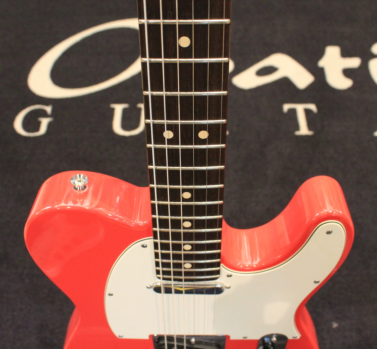 Fender Telecaster Custom Classic NOS Fiesta Red USATO - immagine 5