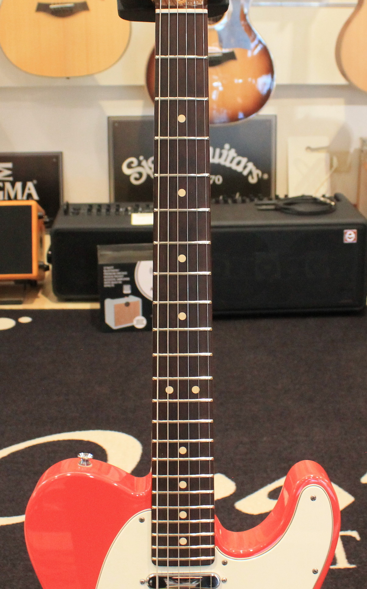 Fender Telecaster Custom Classic NOS Fiesta Red USATO - immagine 6