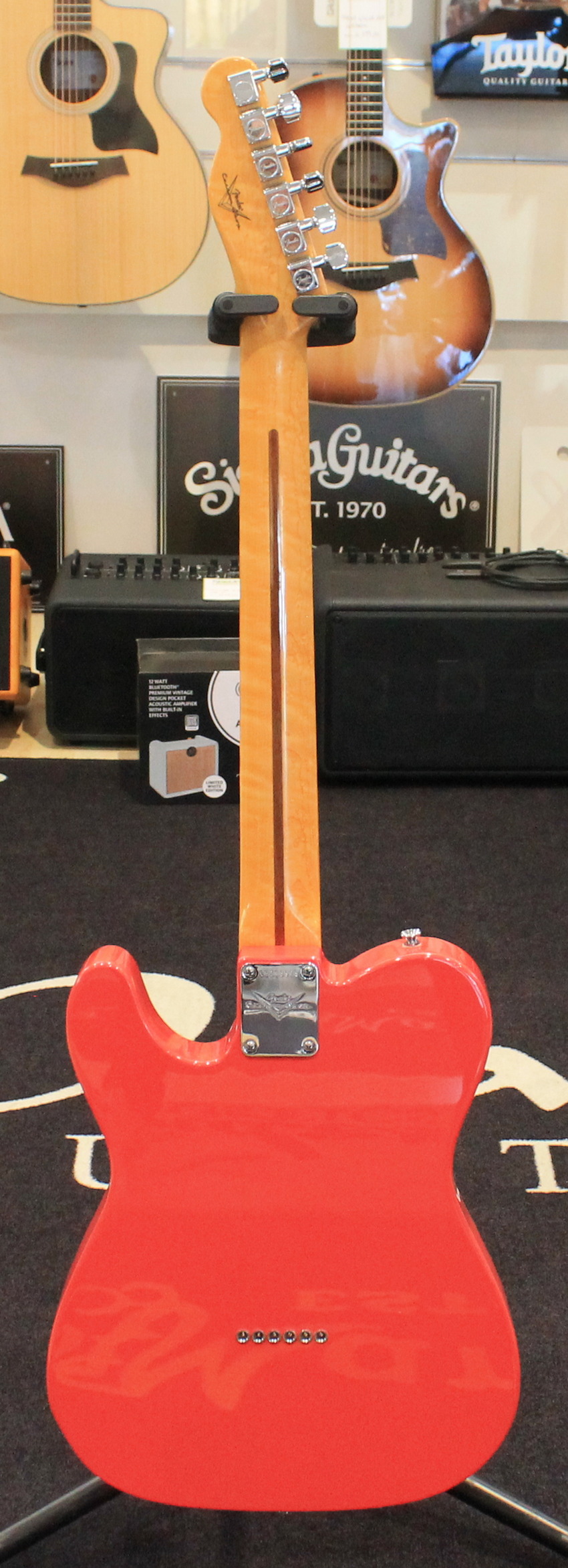 Fender Telecaster Custom Classic NOS Fiesta Red USATO - immagine 7