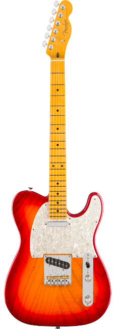 Fender American Professional Telecaster Maple Fingerboard Aged Cherry Burst