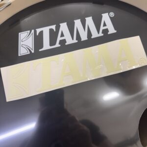 Tama Logo Sticker Fluo ORIGINAL