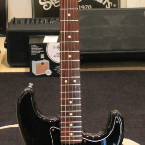 Fender American Standard Stratocaster Black RW USATO