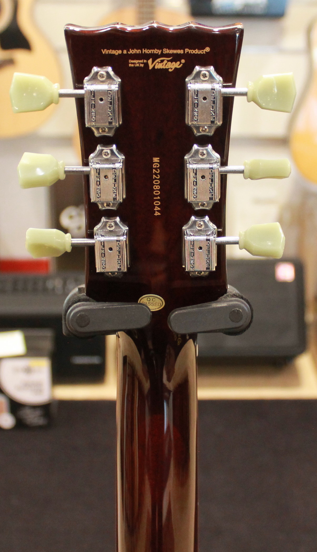 Vintage Electrics V100 Tobacco Sunburst USATO cod. 61926 - immagine 13