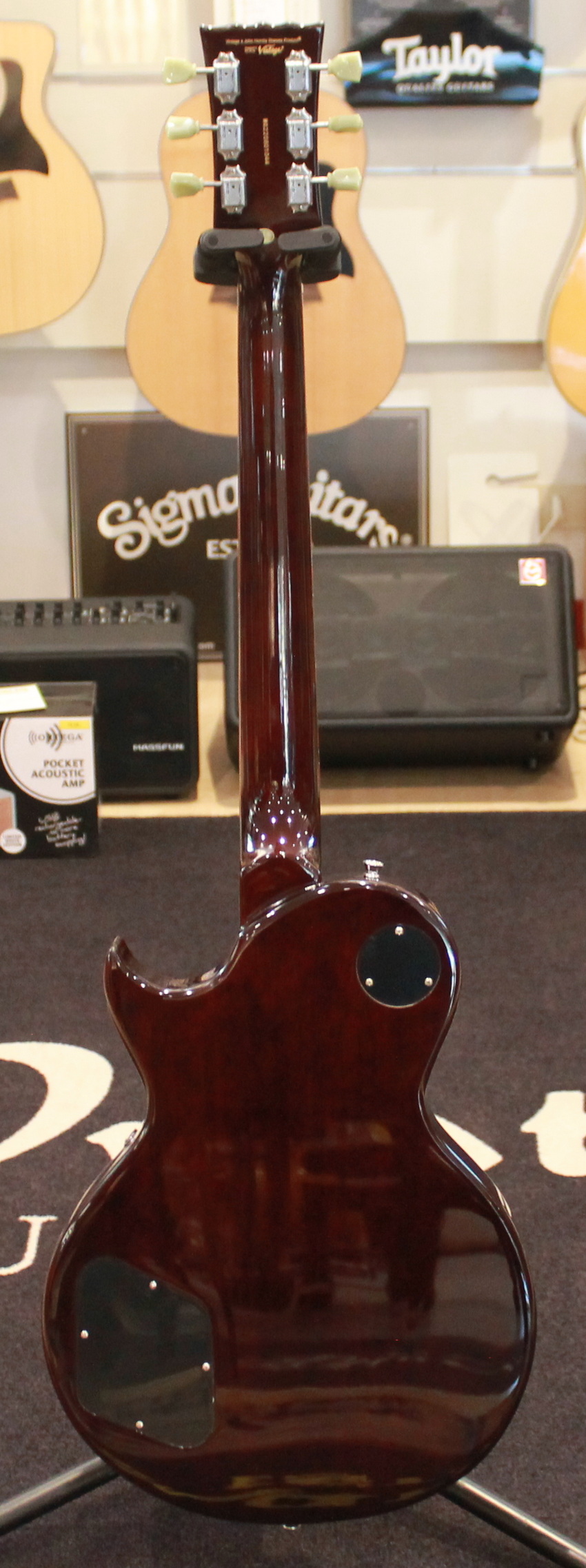 Vintage Electrics V100 Tobacco Sunburst USATO cod. 61926 - immagine 8