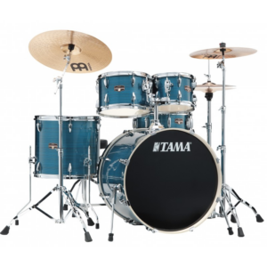 Tama IP52H6W-HLB Batteria Imperialstar Hairline Blue