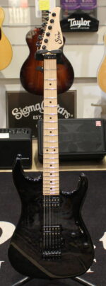 Suhr Standard Black Trans Black Thin Burst LTD