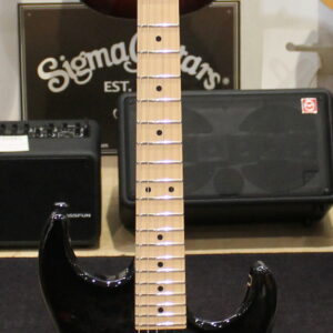 Suhr Standard Black Trans Black Thin Burst LTD