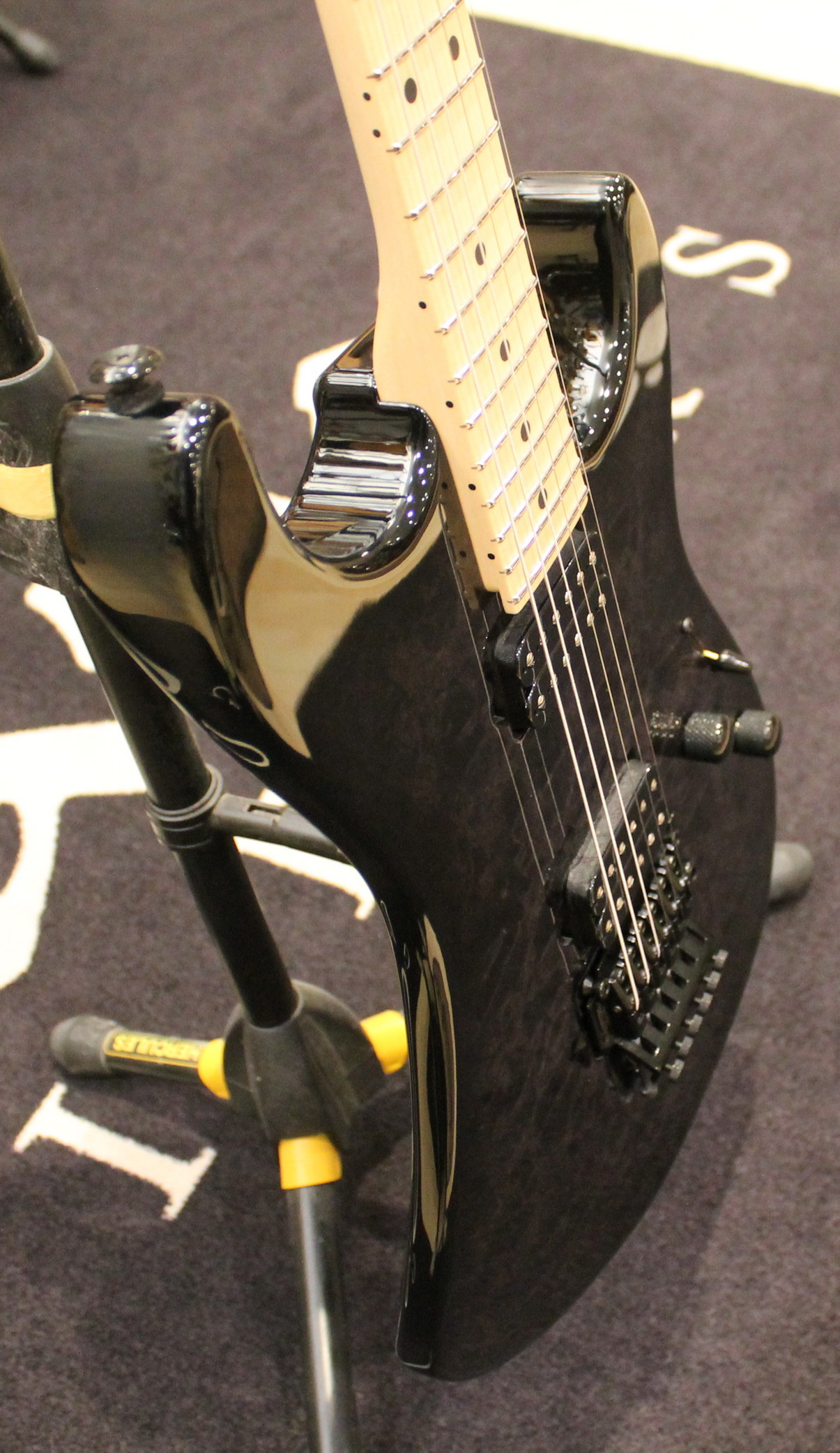 Suhr Standard Black Trans Black Thin Burst LTD - immagine 2